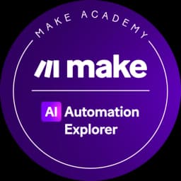 Make AI Automation Certification